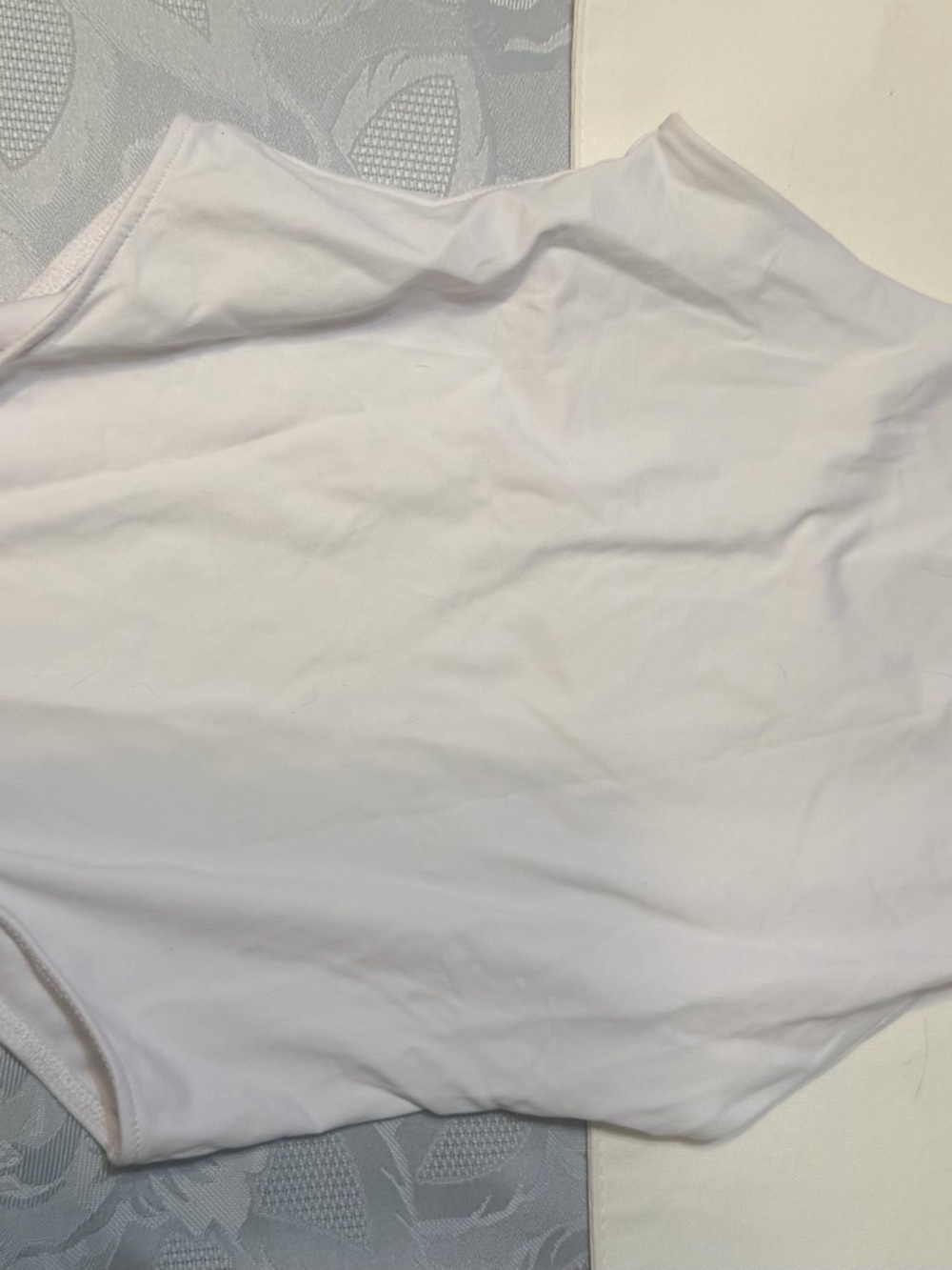 White Bodysuit / One-Piece Top